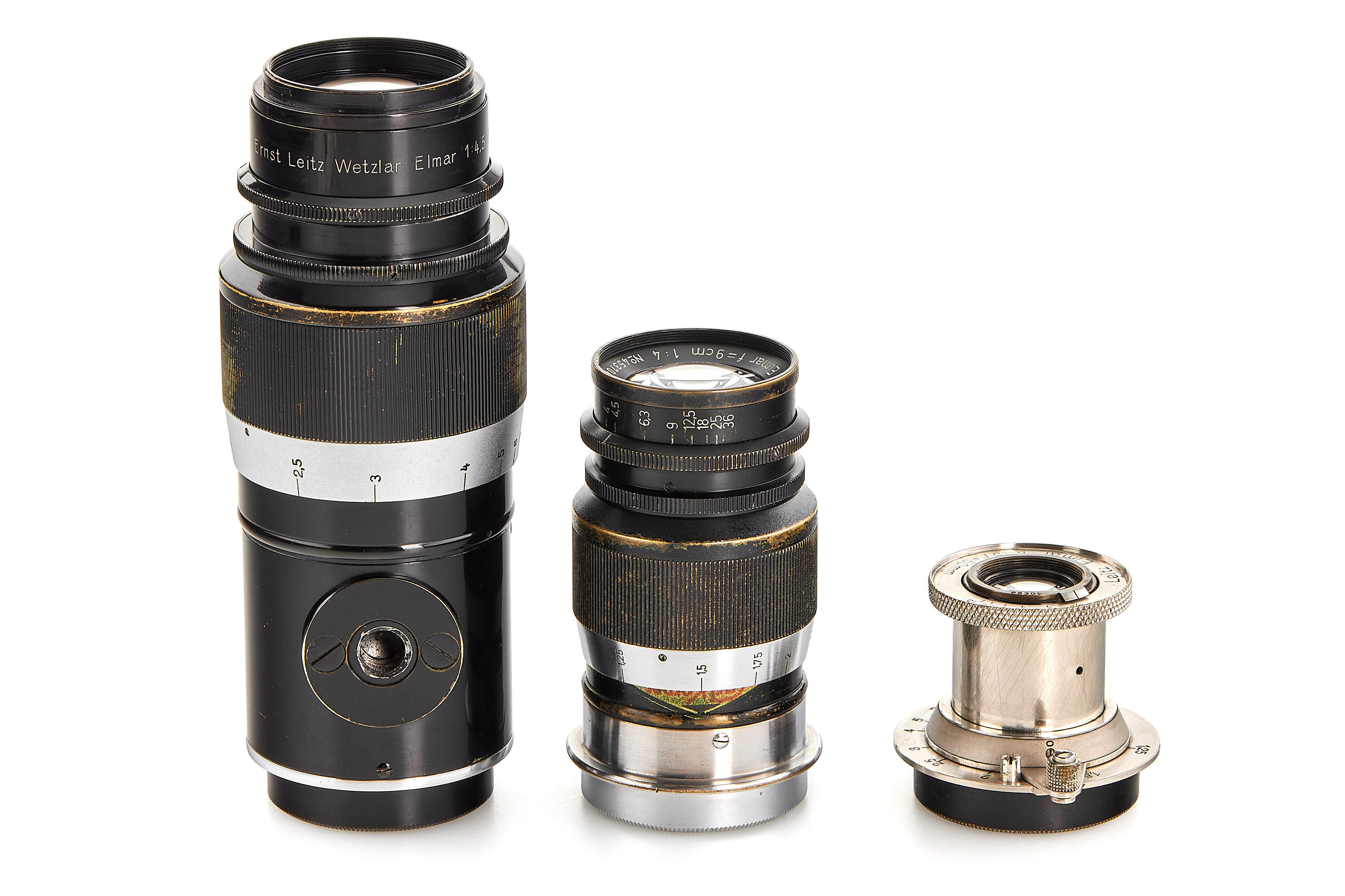 Leica M39 Elmar Lenses Set