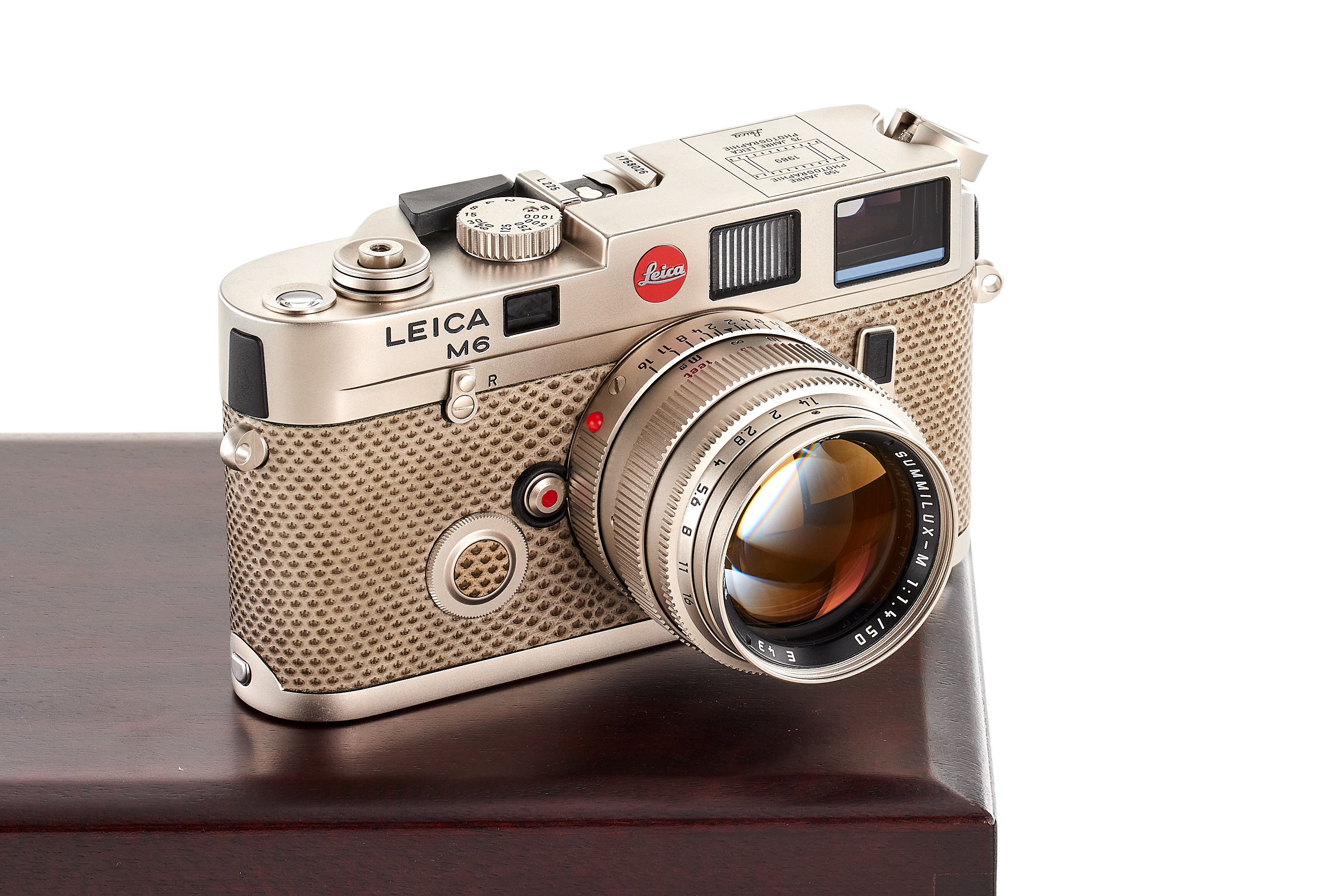 Leica M6 Platinum '150 Years of Photography / 75 Years of Leica Photography' *