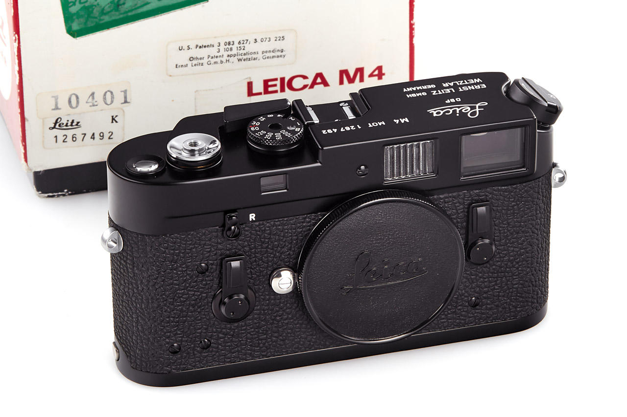 Leica M4 MOT black paint