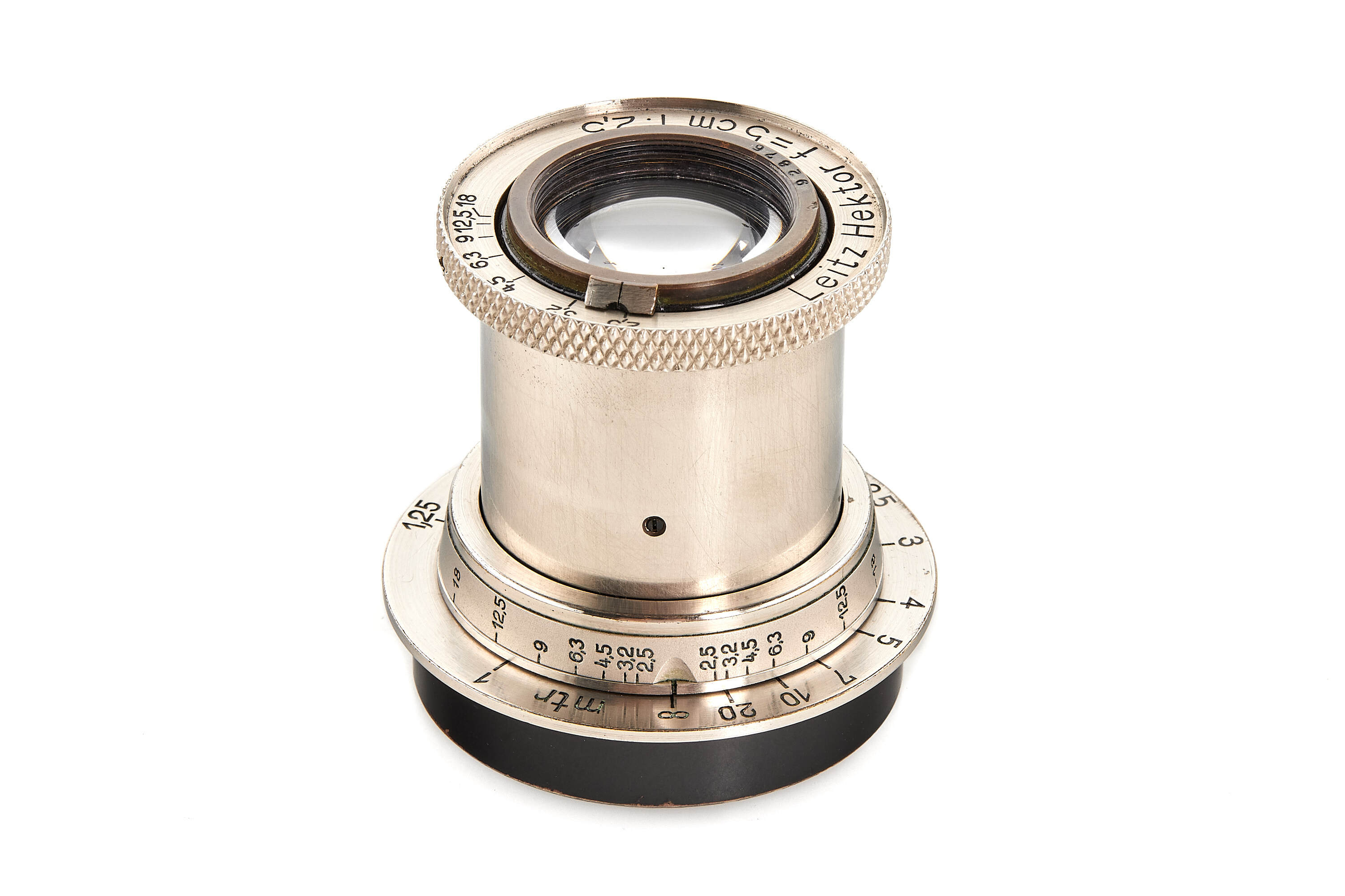 Hektor 2.5/5cm nickel