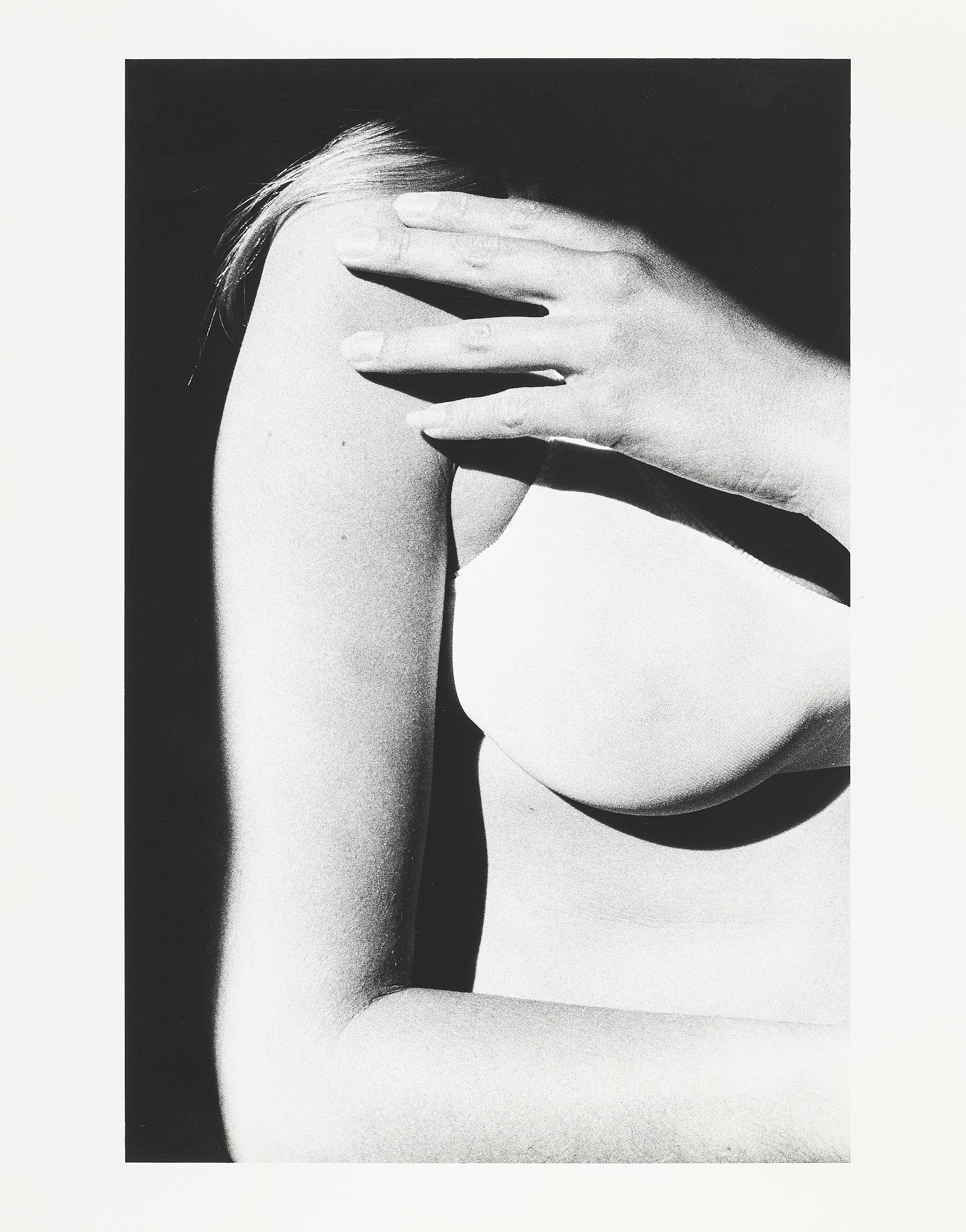 RALPH GIBSON (* 1939) - Woman's Hand on Shoulder-Brassiere, 1975