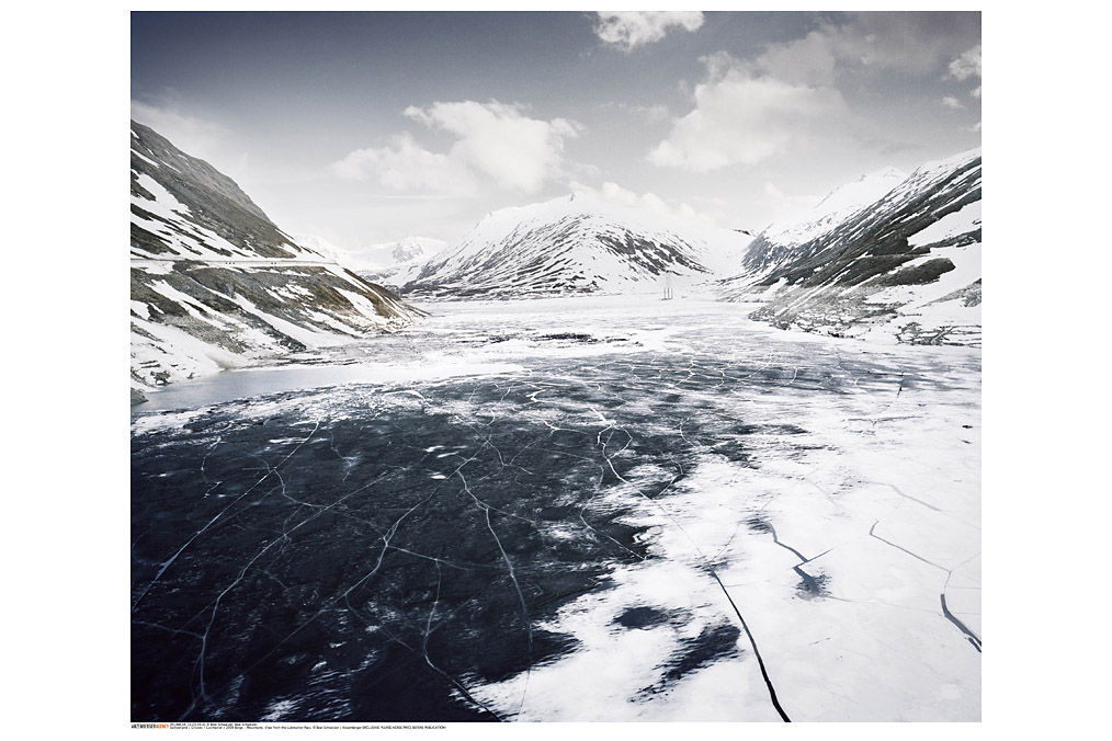 "Lukmanier I" (from the series "Berge"), Beat Schweizer (* 1982)