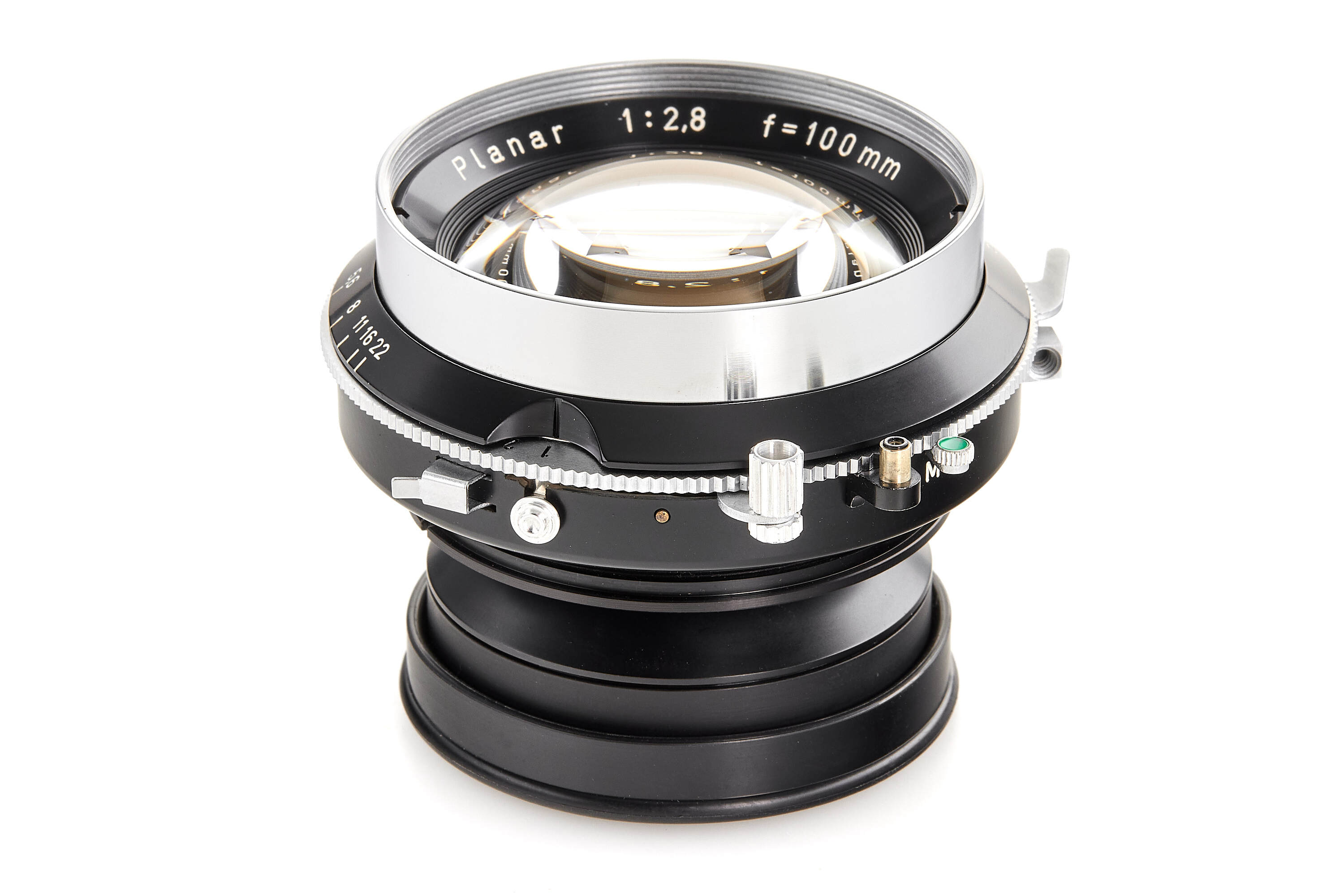 Planar f. Graflex 2.8/100mm