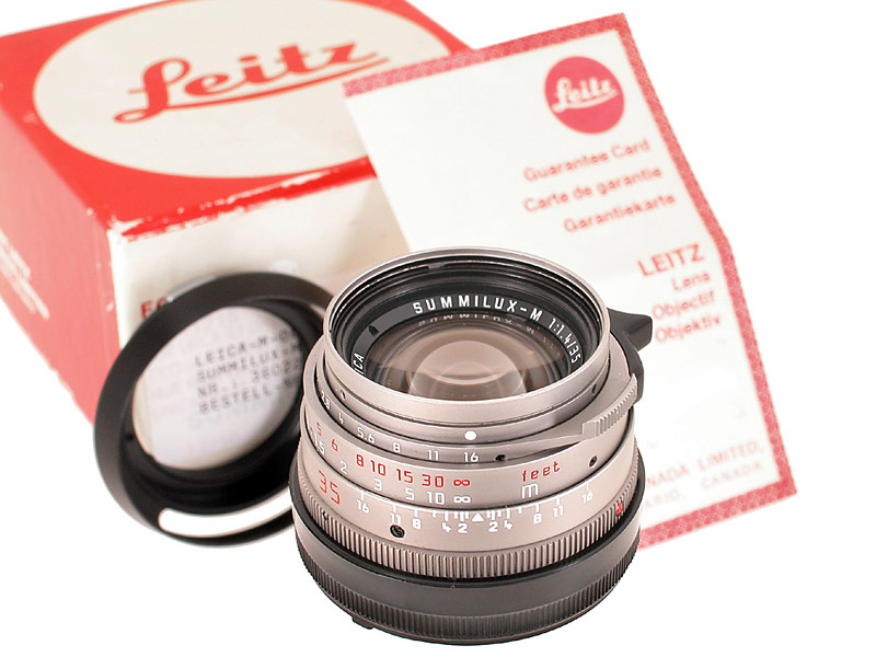 Summilux-M  1.4/35mm Titanium 11869
