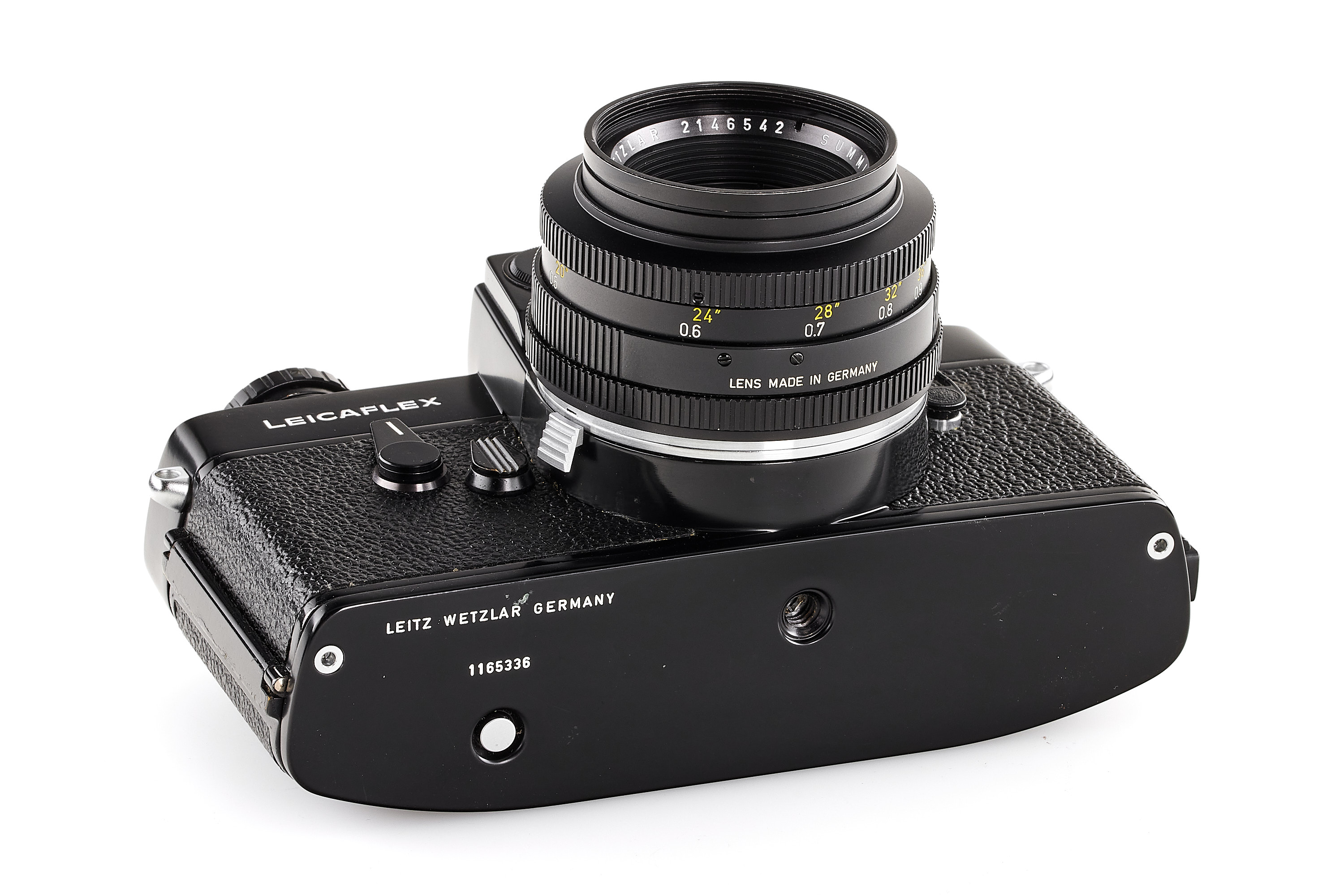 Leicaflex black paint