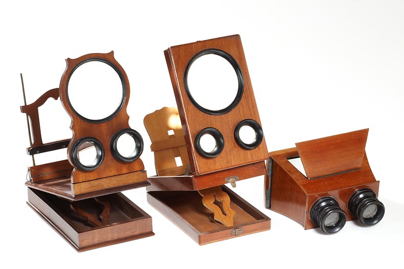 French  Folding Graphoscopes (various)