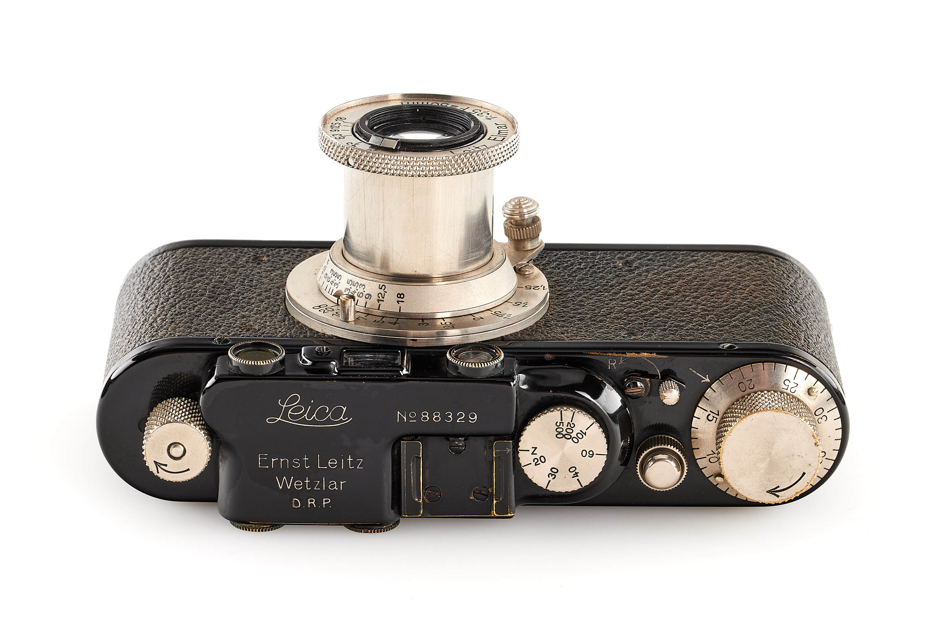 Leica II mod. D black/nickel outfit