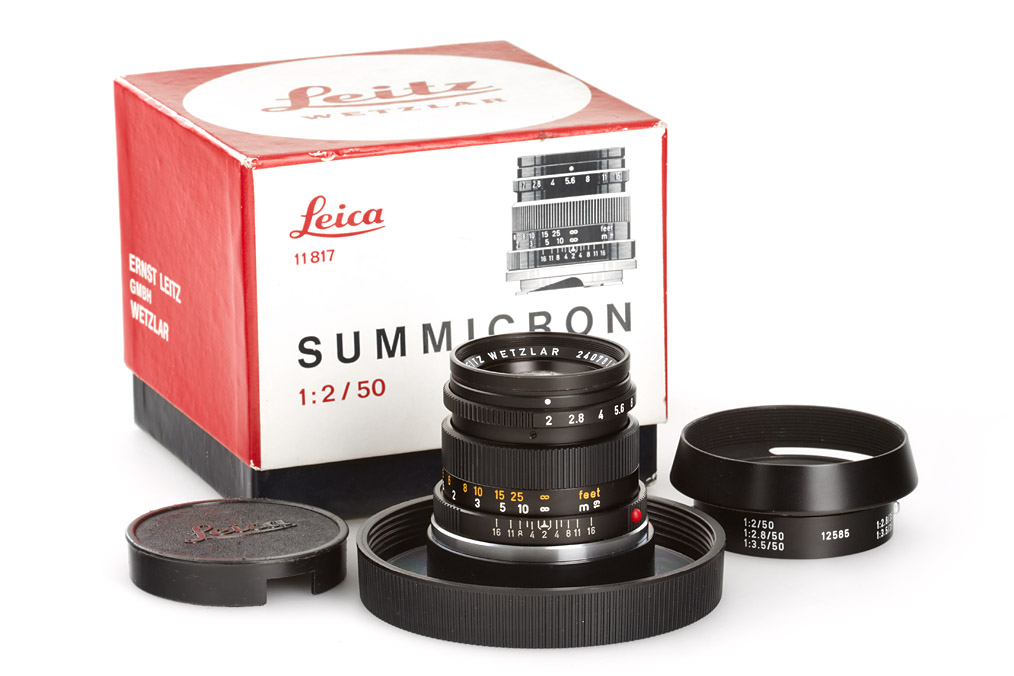 Summicron 2/50mm Schwarz 11817