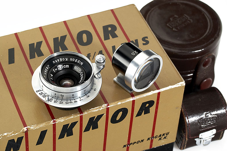 Nippon-Kogaku Japan  W-Nikkor C  4/2.5cm Nippon-Kogaku Japan  W-Nikkor C  4/2.5cm