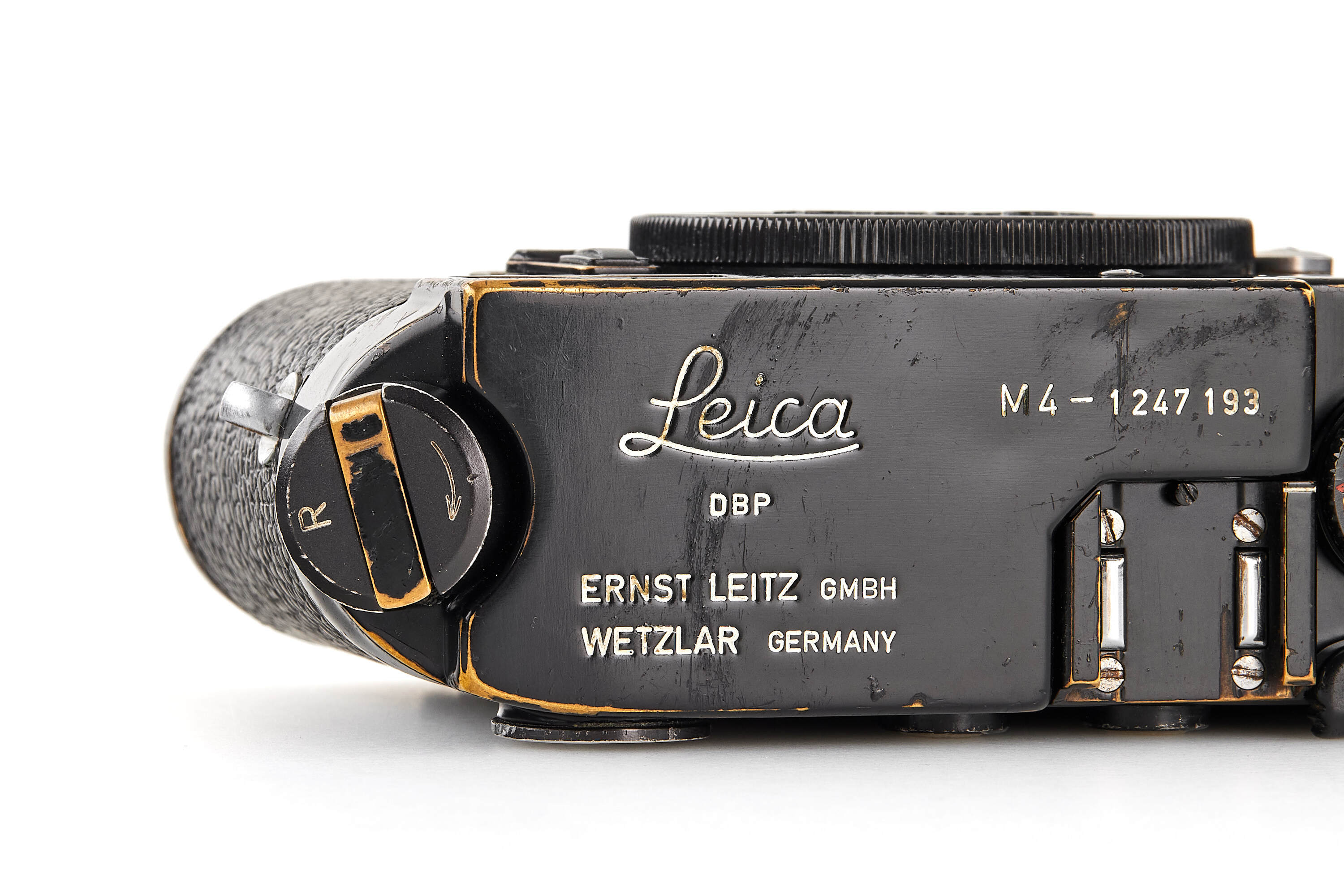 Leica M4 black paint