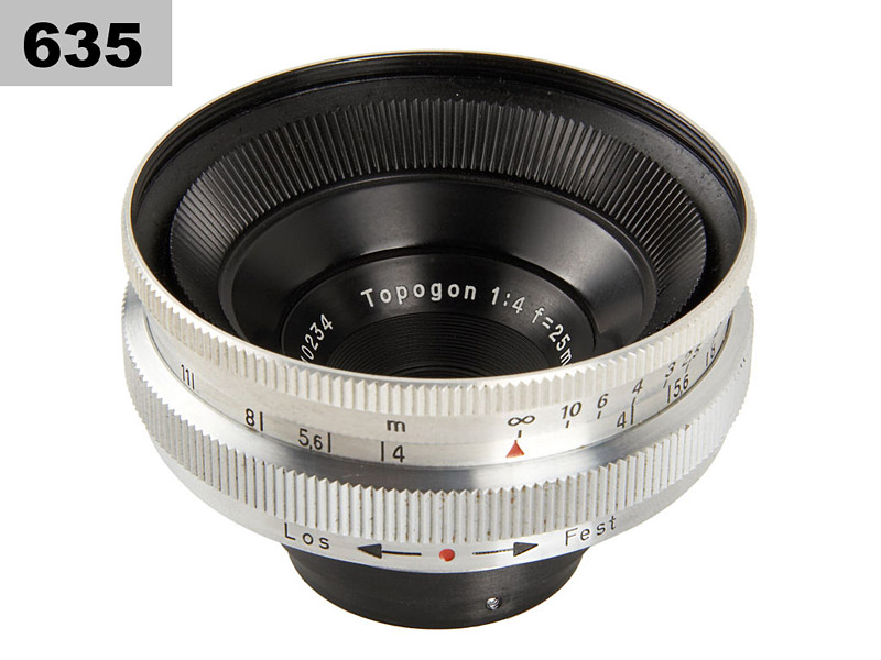 Carl Zeiss Jena  Topogon 4/25mm T