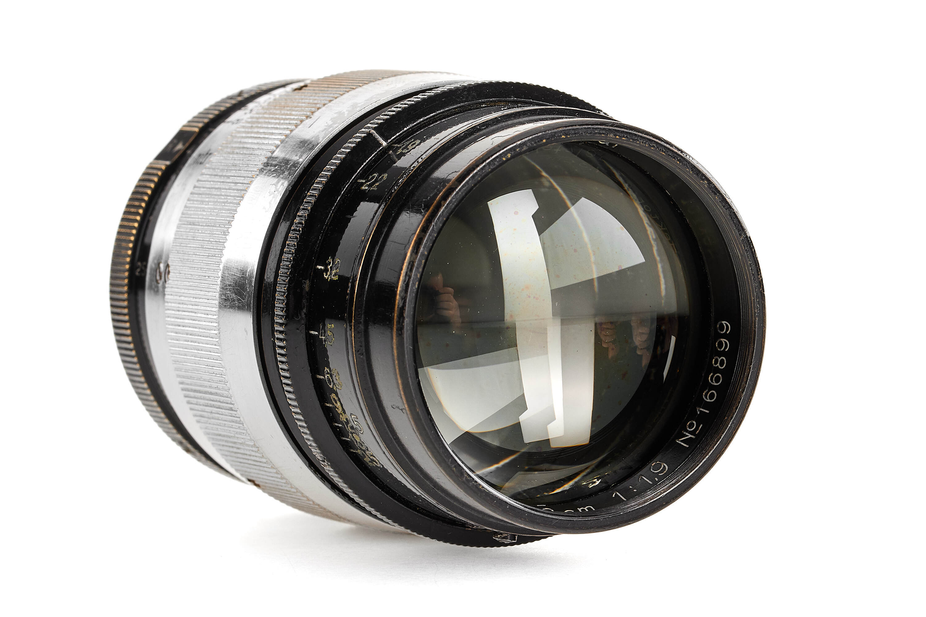Leica II mod. D black/nickel outfit