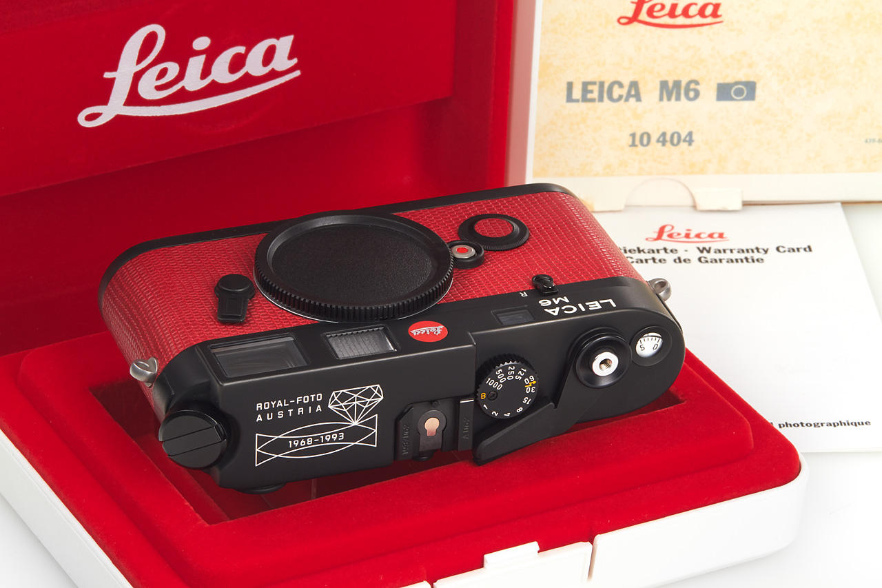 Leica M6 black 'Royal-Foto Austria'