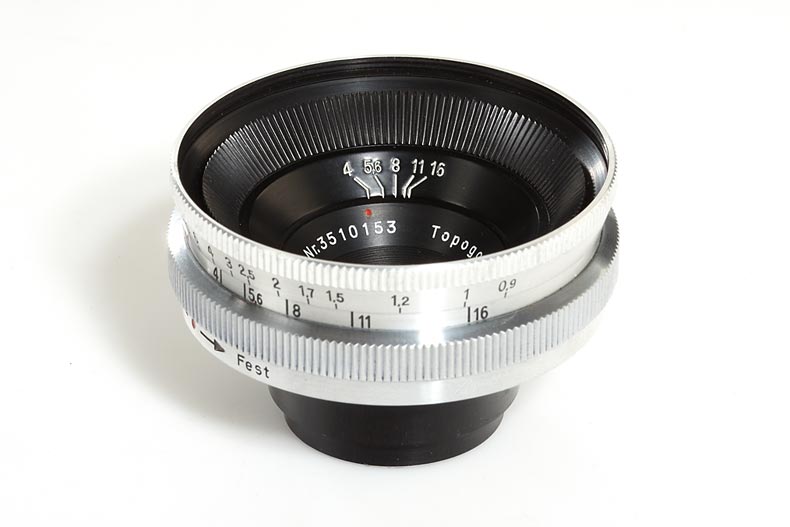 Carl Zeiss Jena  Topogon 4/25mm