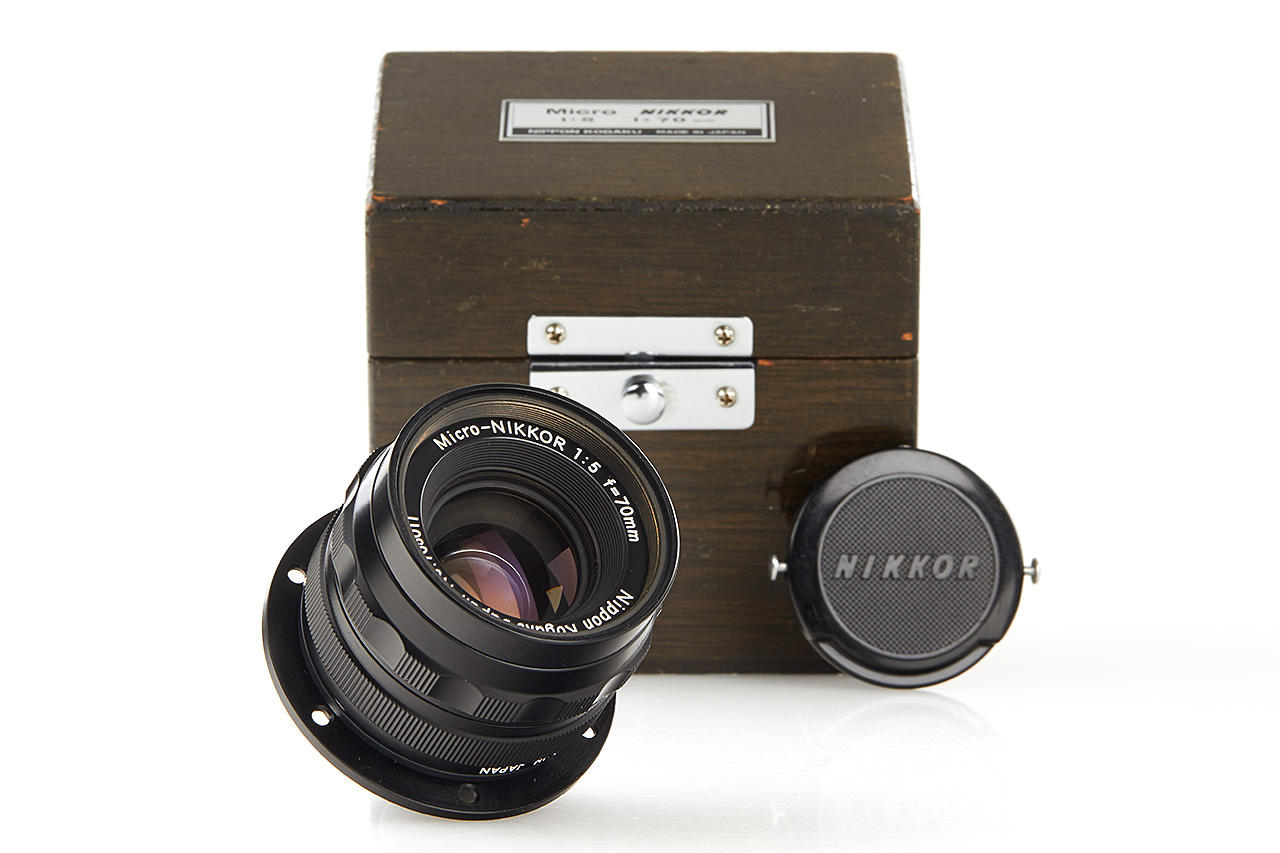 Nippon Kogaku Micro Nikkor 5/70mm