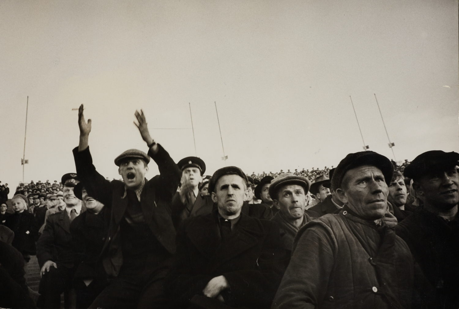 CORNELL CAPA (1918–2008) Spectators at the Kirov stadium, Leningrad 1958 CORNELL CAPA (1918–2008) Spectators at the Kirov stadium, Leningrad 1958