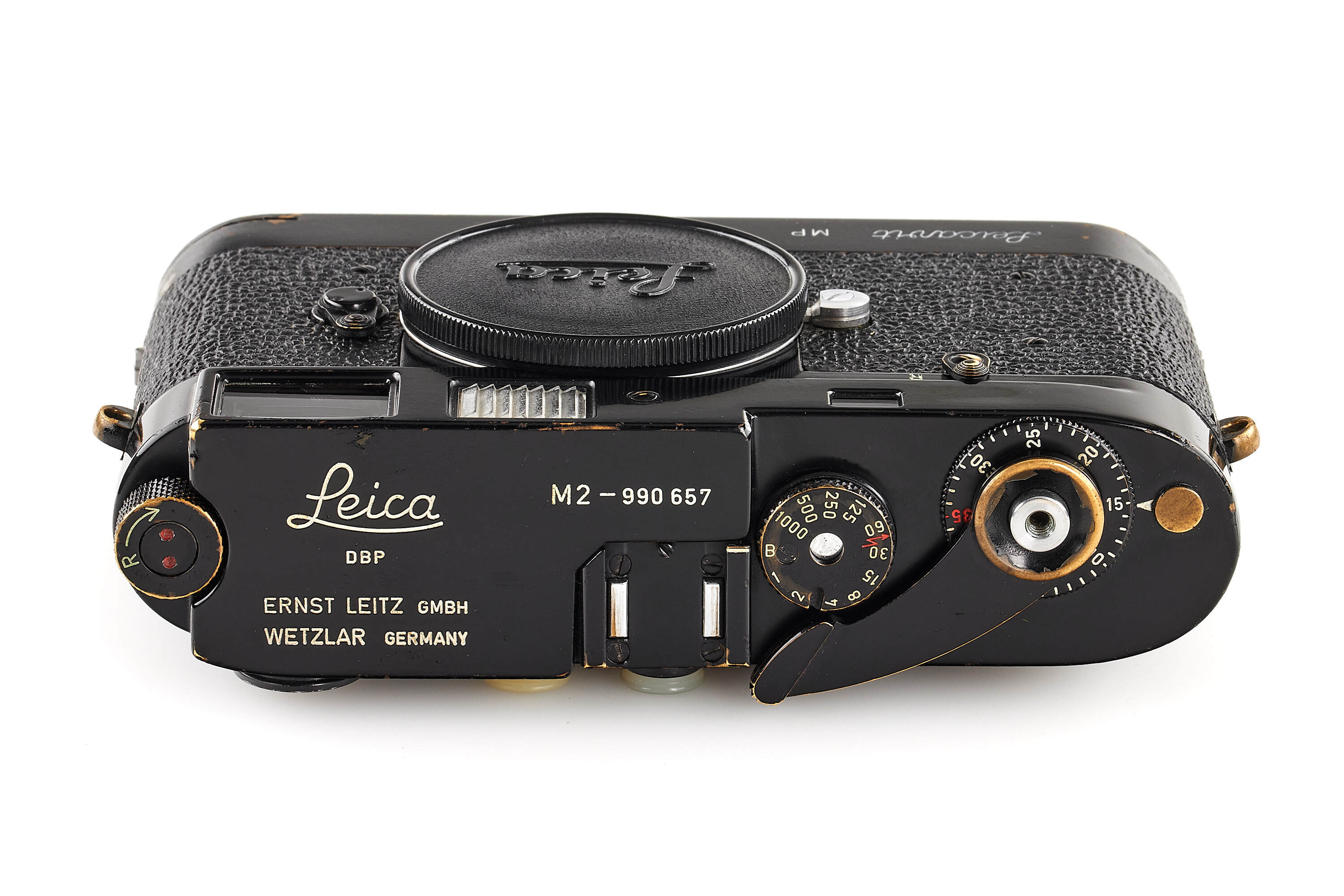 Leica M2 black paint with Leicavit MP