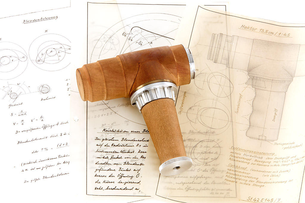 Hektor 4.5/13.5cm 'Wooden Design Model'