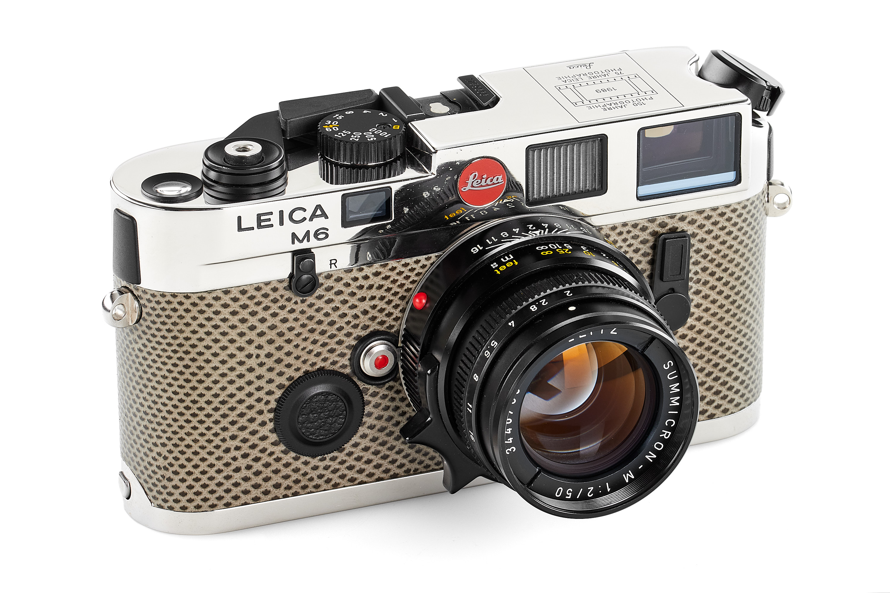 Leica M6 150 Years Bright Chrome Sample *