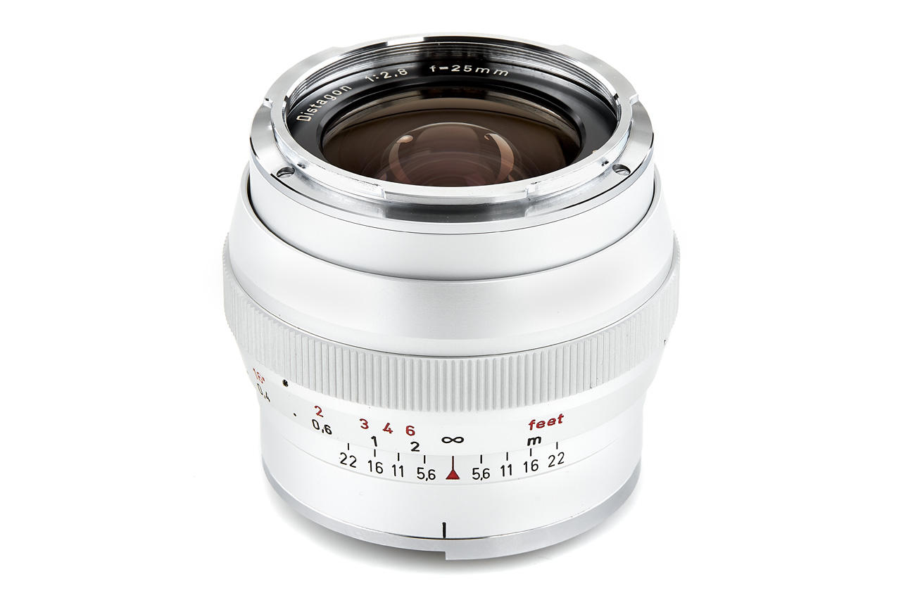 Carl Zeiss f. Contarex 2.8/25mm Distagon chrome