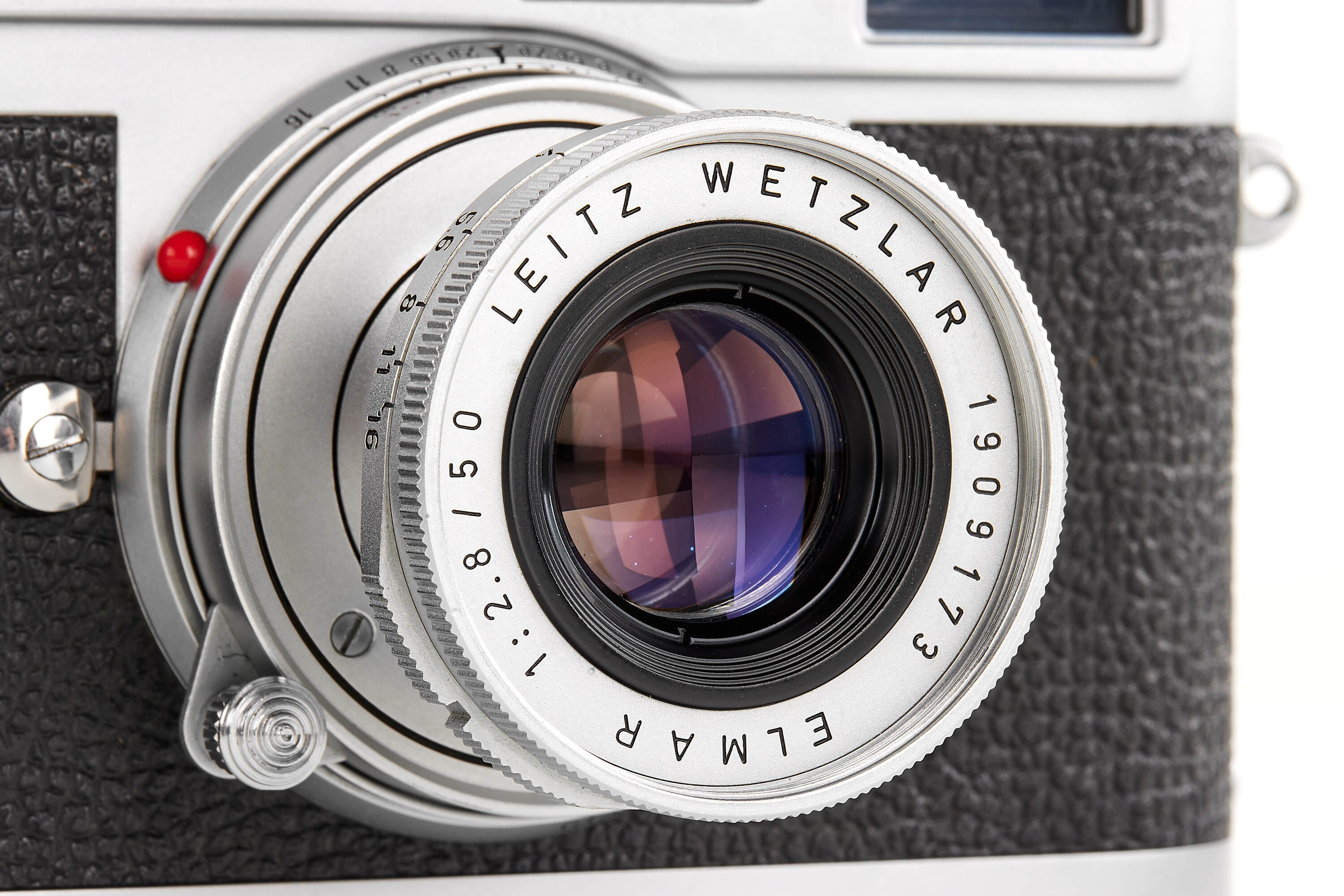 Leica M2 chrome Button Rewind with Leicavit MP *