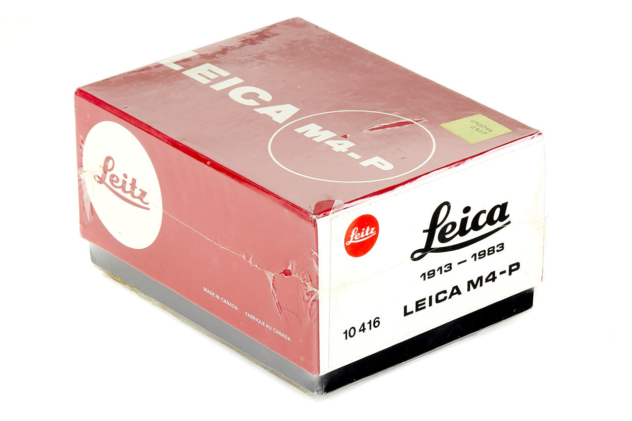 Leica M4-P chrome 10416 '1913-1983'