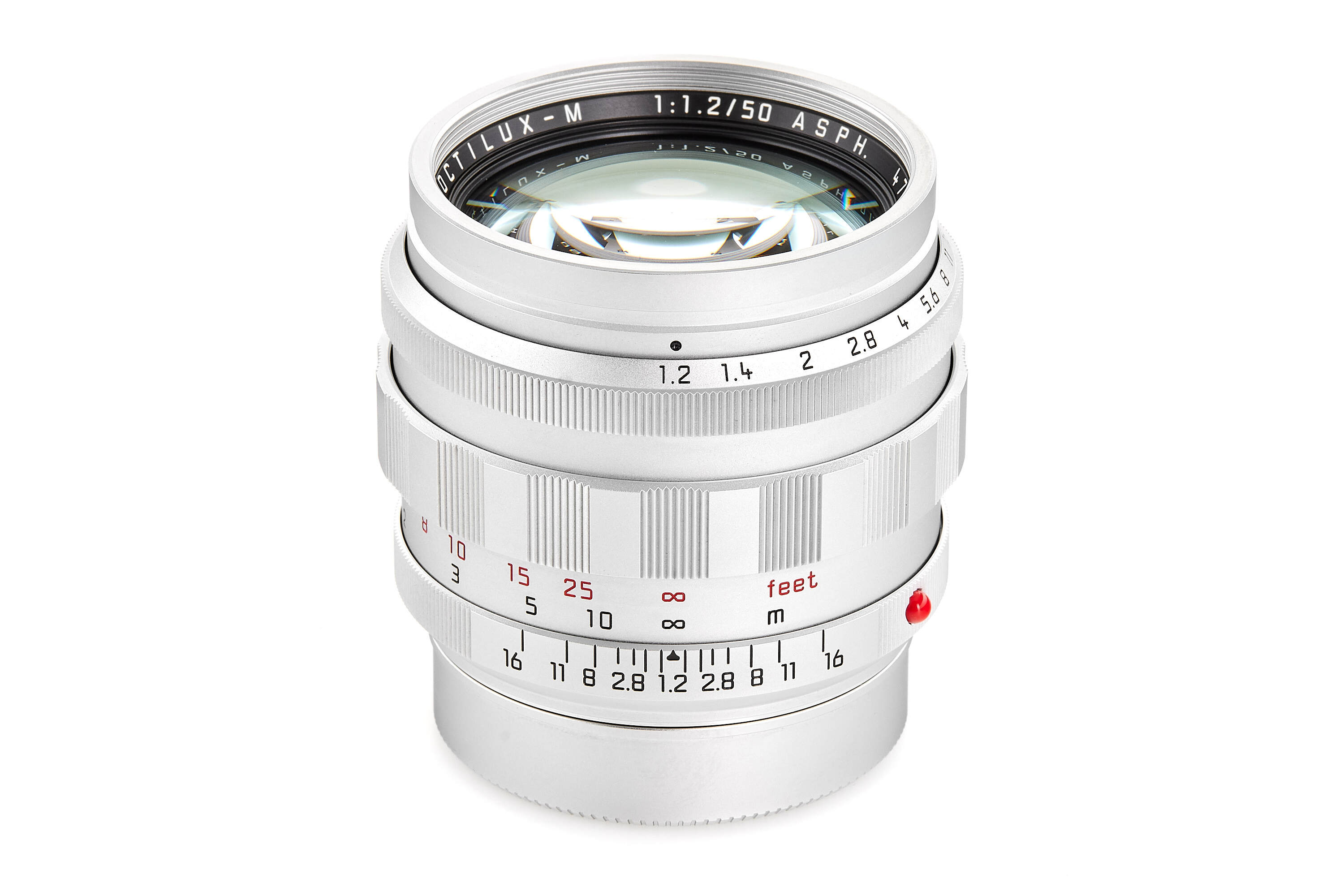 Noctilux 1.2/50mm ASPH. 11702 Edition silver chrome *