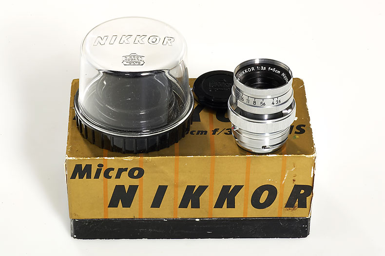 Nippon-Kogaku Japan  Micro-Nikkor 3.5/5cm