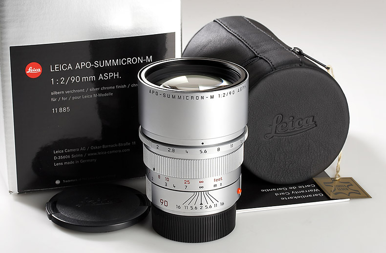 Apo-Summicron-M  2/90mm 11885 chrome