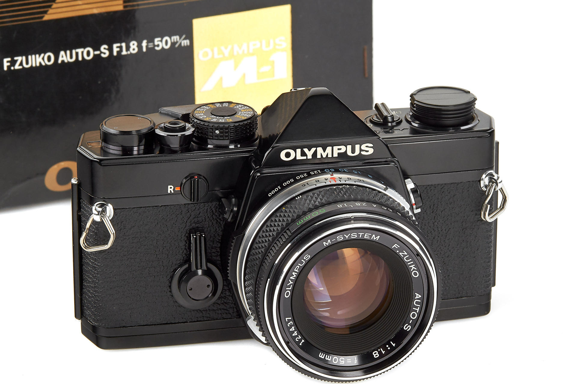 Olympus M-1 black paint
