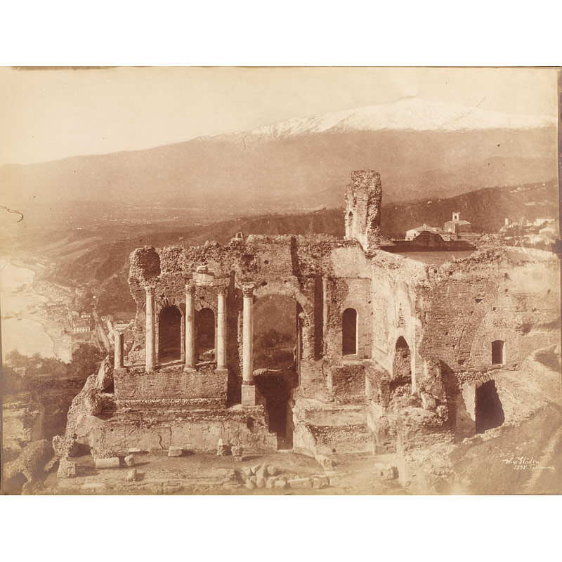Wilhelm von Gloeden (1856–1931), Teatro Greco, Taormina