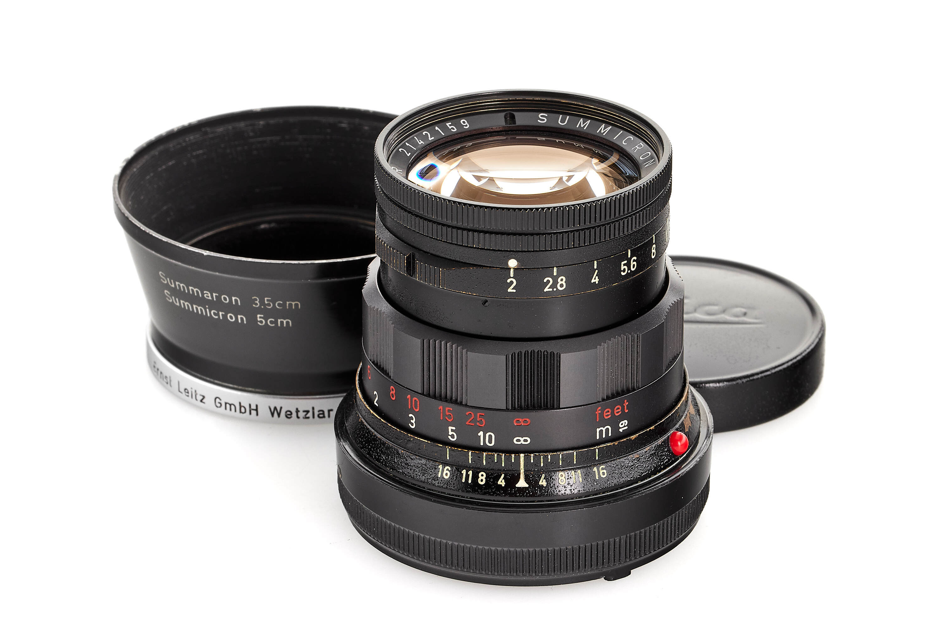 Summicron 2/50mm black paint * Summicron 2/50mm black paint *