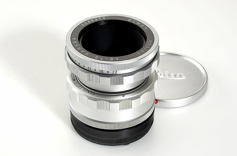 Elmar  3.5/65mm chrome