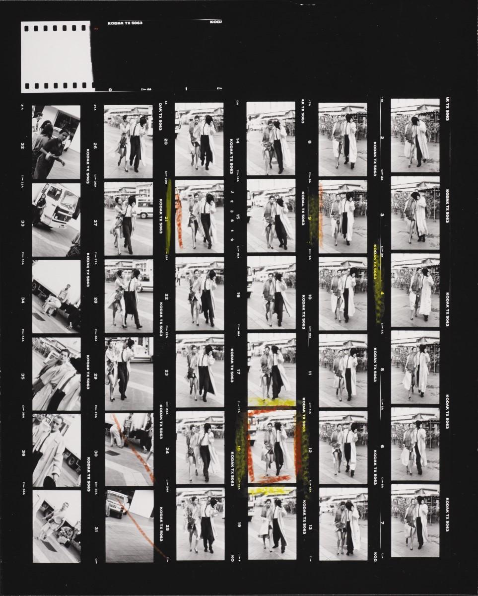 PETER LINDBERG (* 1944) Fashion for Vogue, Paris 1989