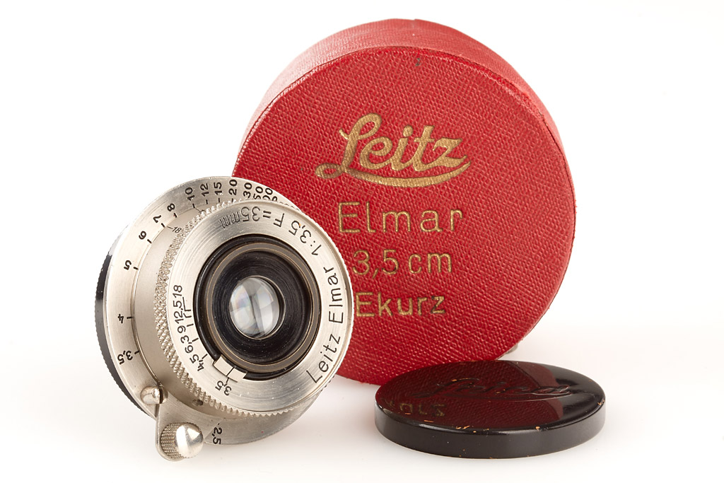 Elmar 3.5/3.5cm nickel