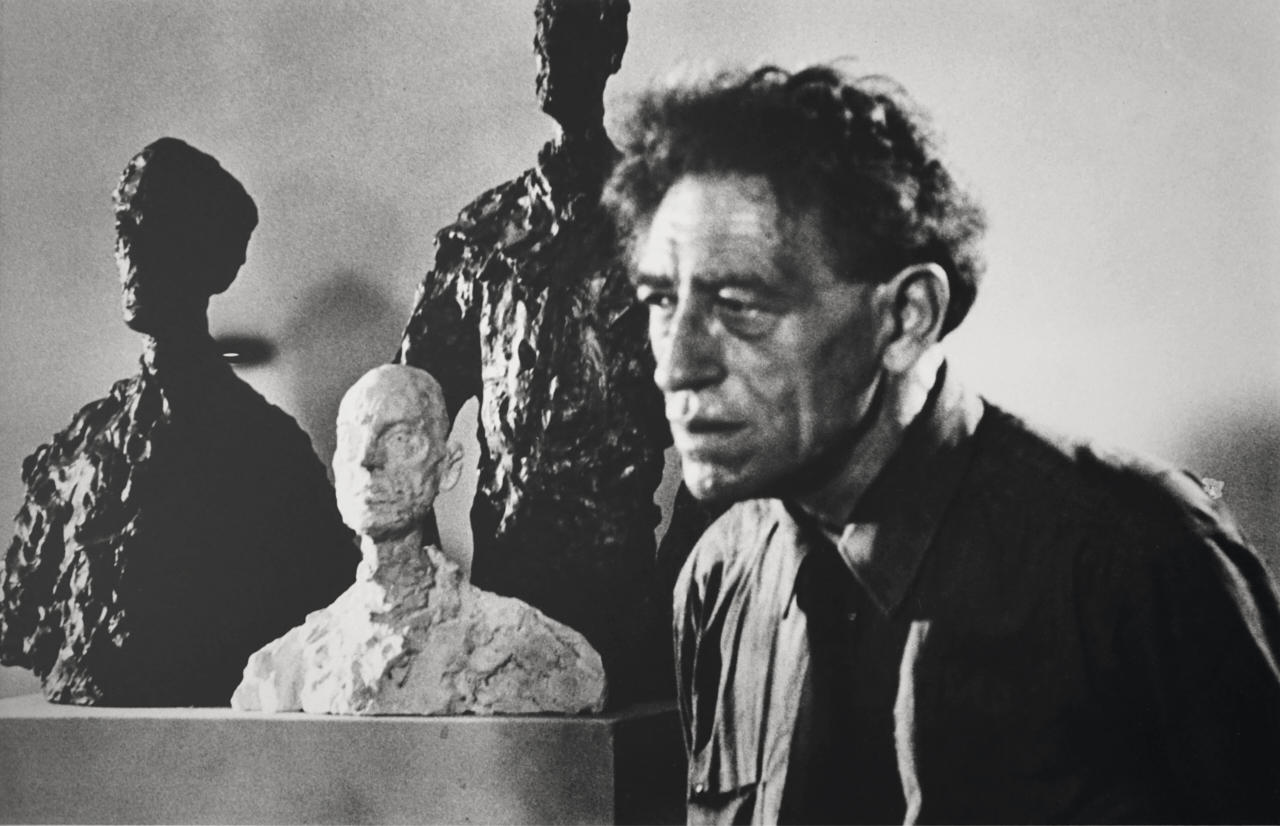 JACK NISBERG (1922–1980) Alberto Giacometti, Paris 1960