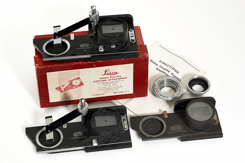 Leitz N.Y.  Accessories (various) Leitz N.Y.  Accessories (various)