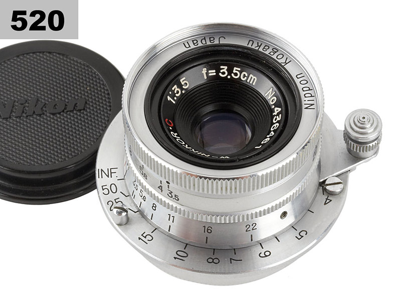 Nikon f. M39  W-Nikkor.C 3.5/3.5cm