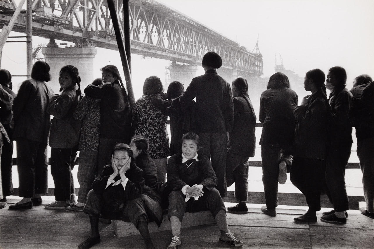 MARC RIBOUD (1923–2016) Youths on a bridge, China 1957
