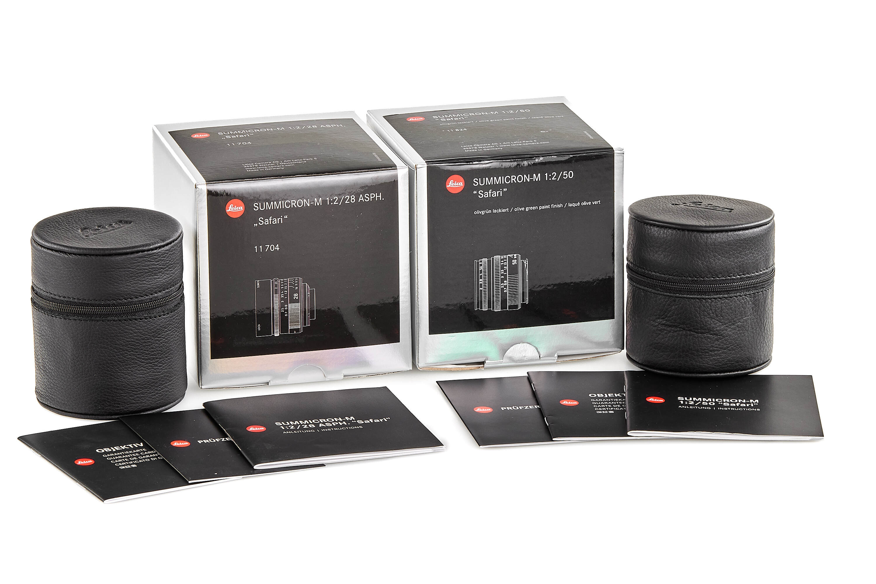 Leica M Safari 28/50mm lenses set *