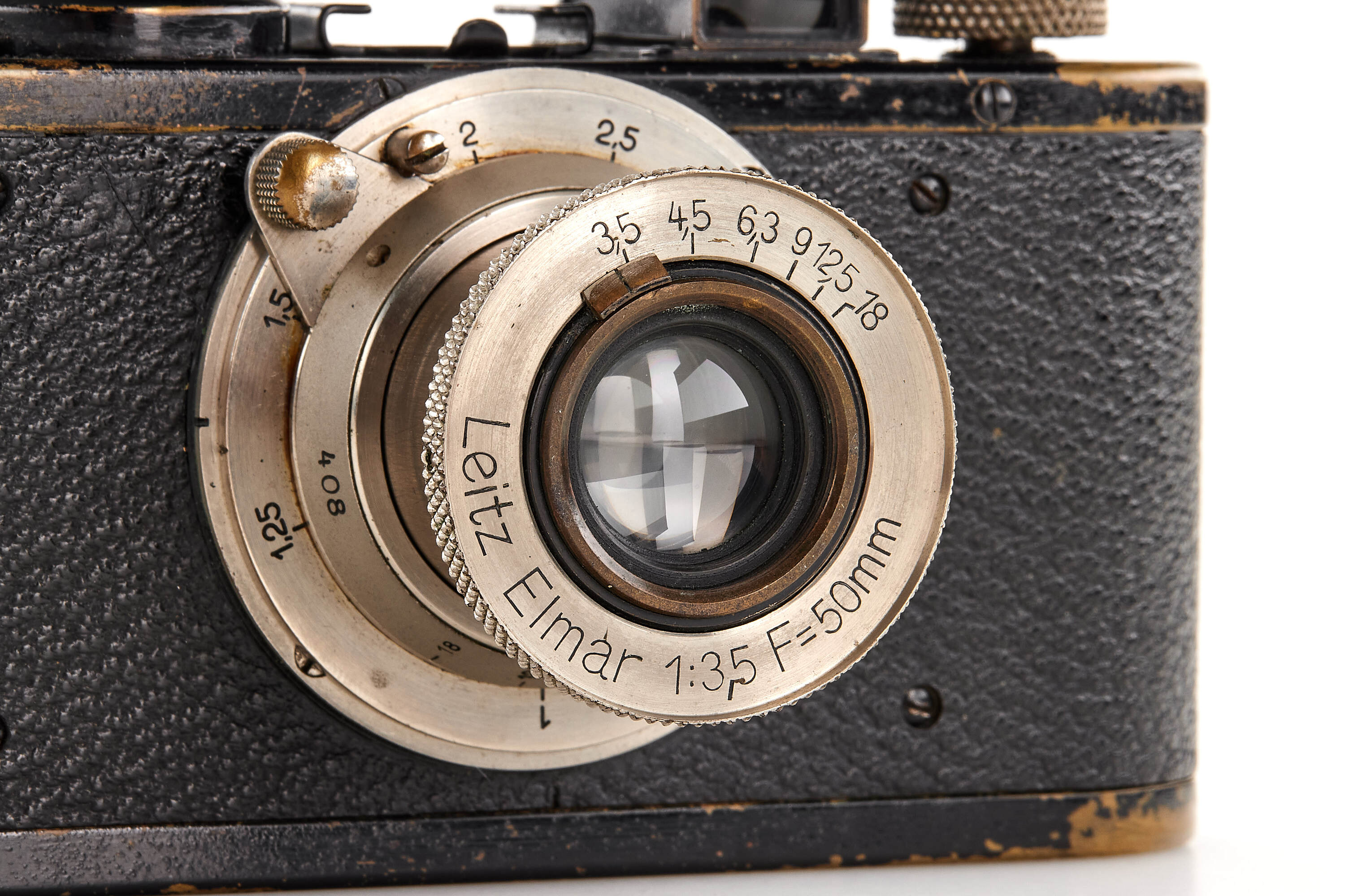 Leica I Mod. C Non-Standard with Elmar 3.5/50mm no.408