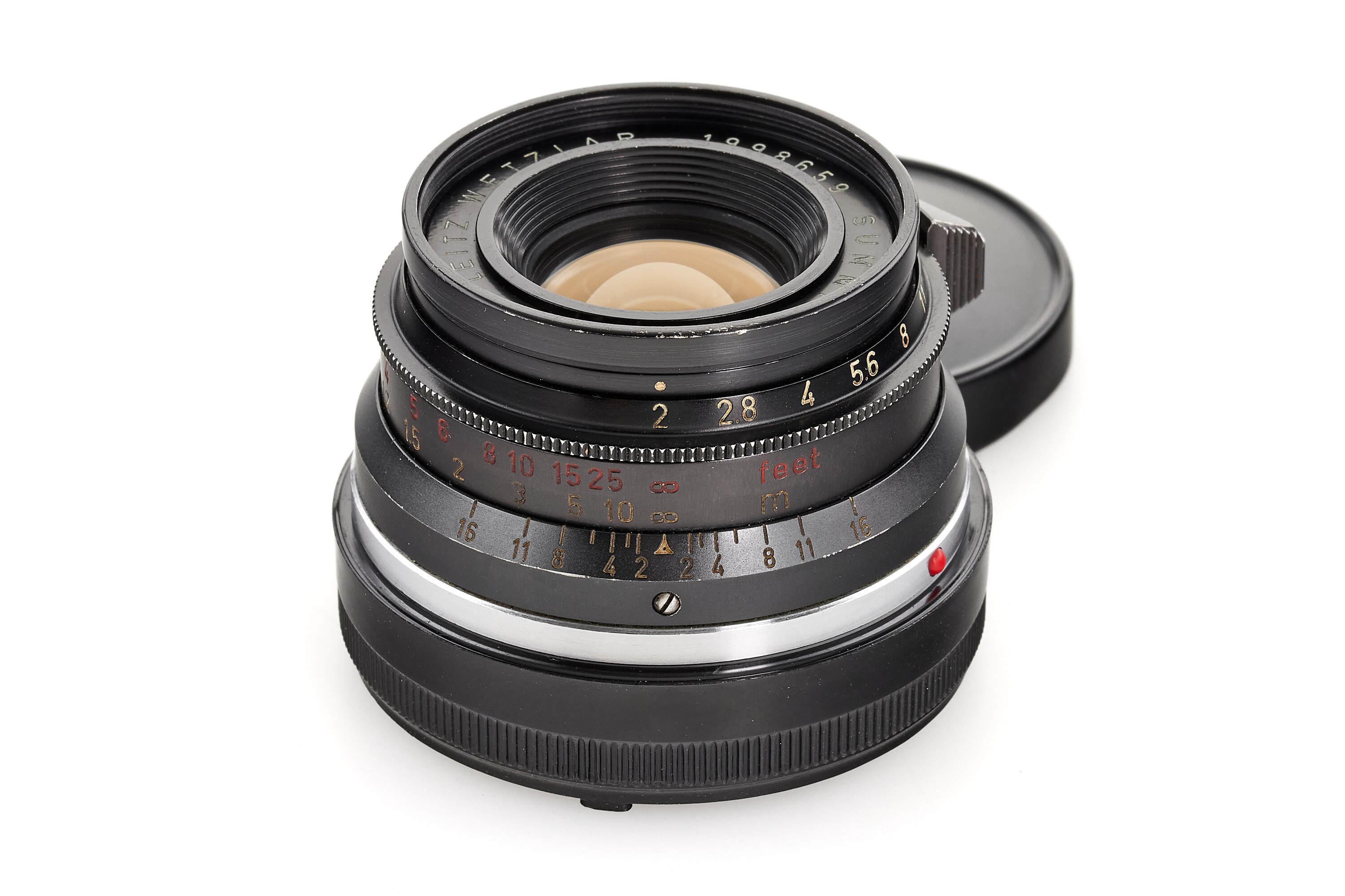 Summicron 2/35mm 8-element black paint *