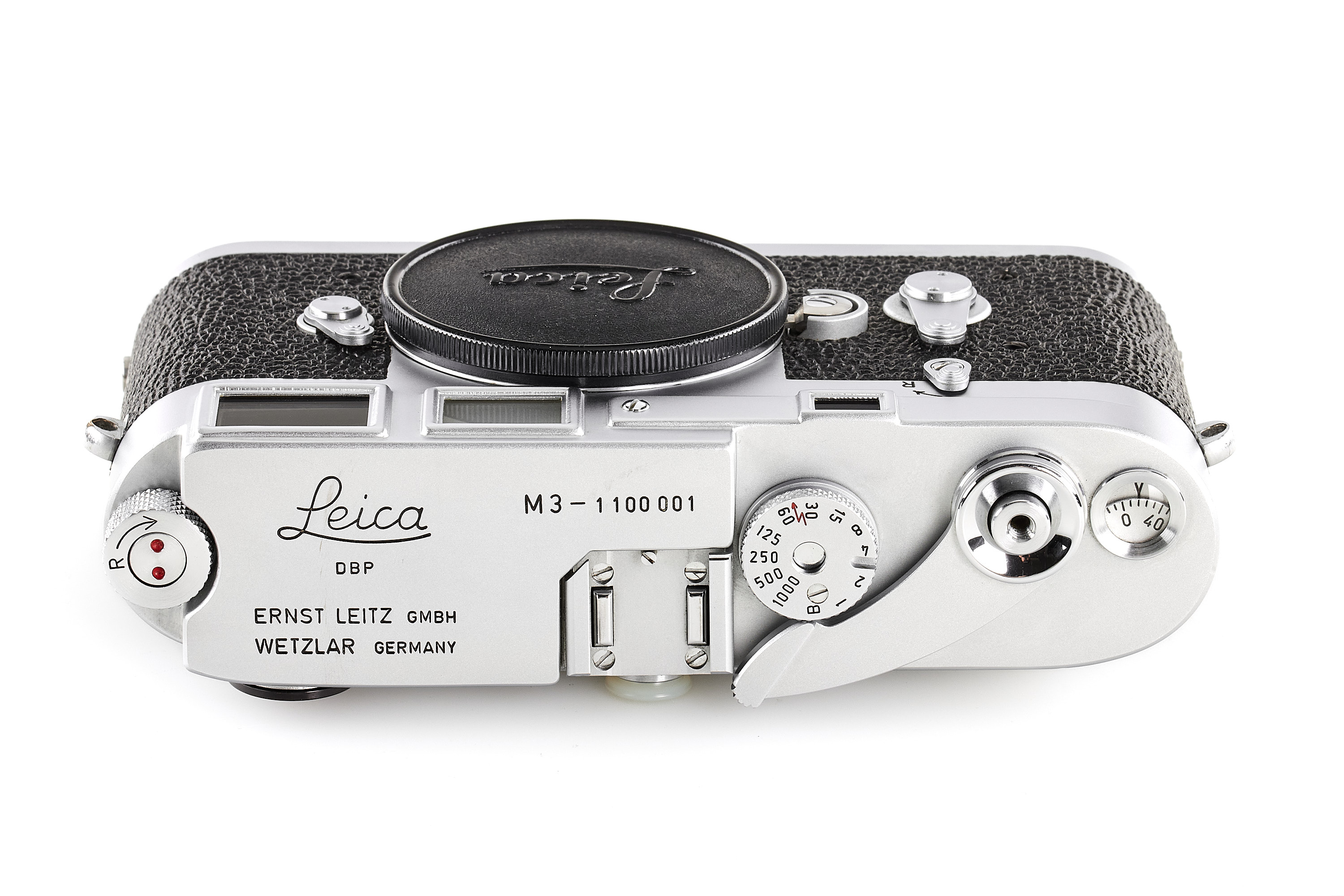 Leica M3 chrome no.1100001 *