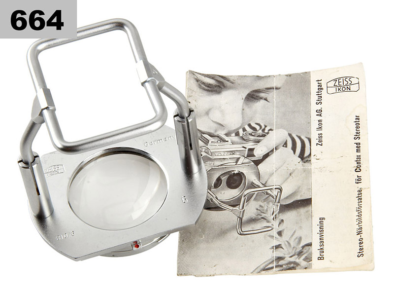 Close-up attachment for Stereotar C