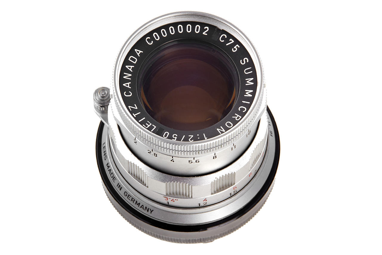 Summicron 2/50mm Prototype C75 *
