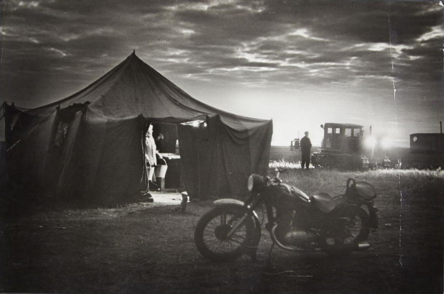 ARKADY SHISHKIN (1899–1985) ‘Morning on the virgin land, USSR 1939 ARKADY SHISHKIN (1899–1985) ‘Morning on the virgin land, USSR 1939