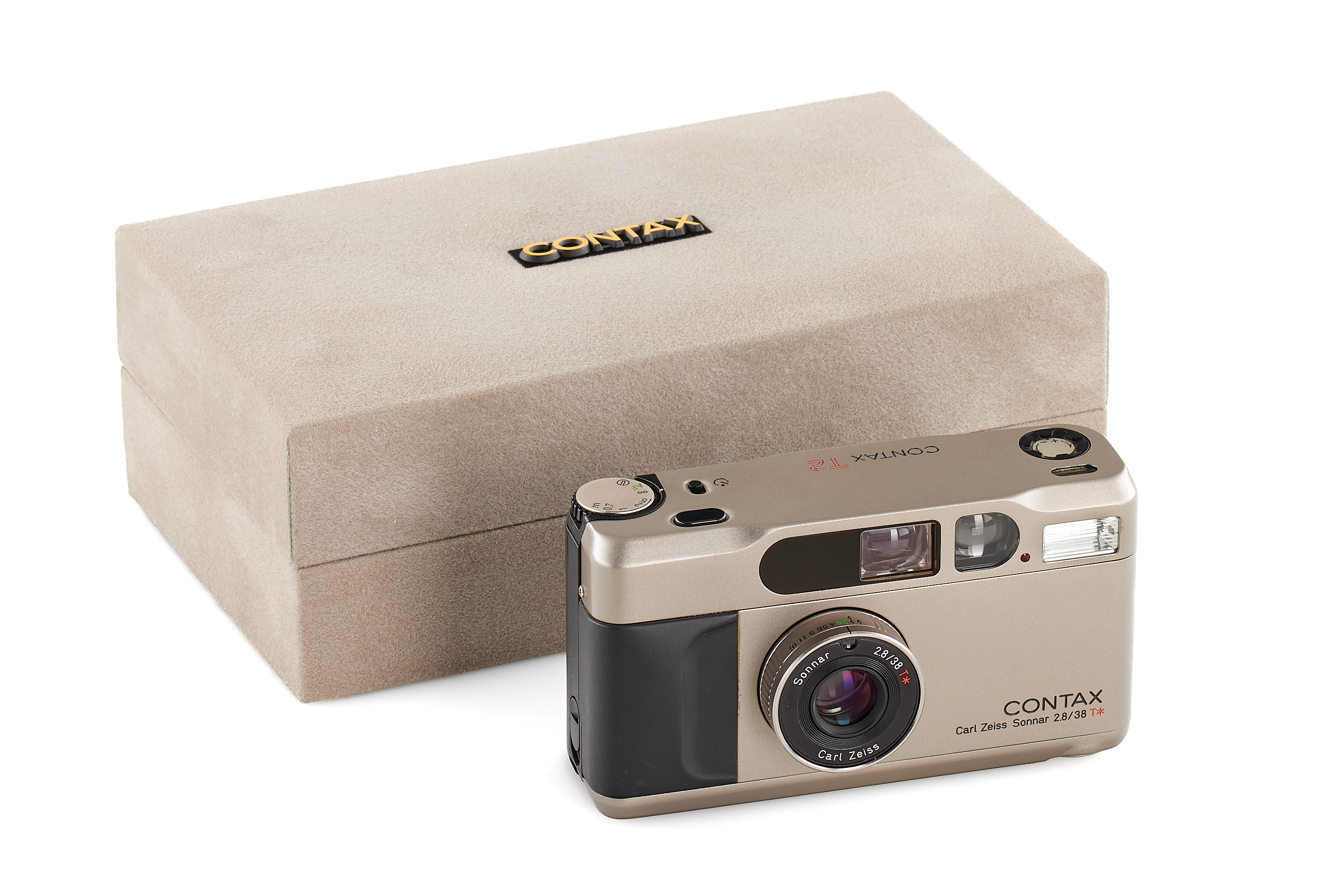Contax T2 silver titanium