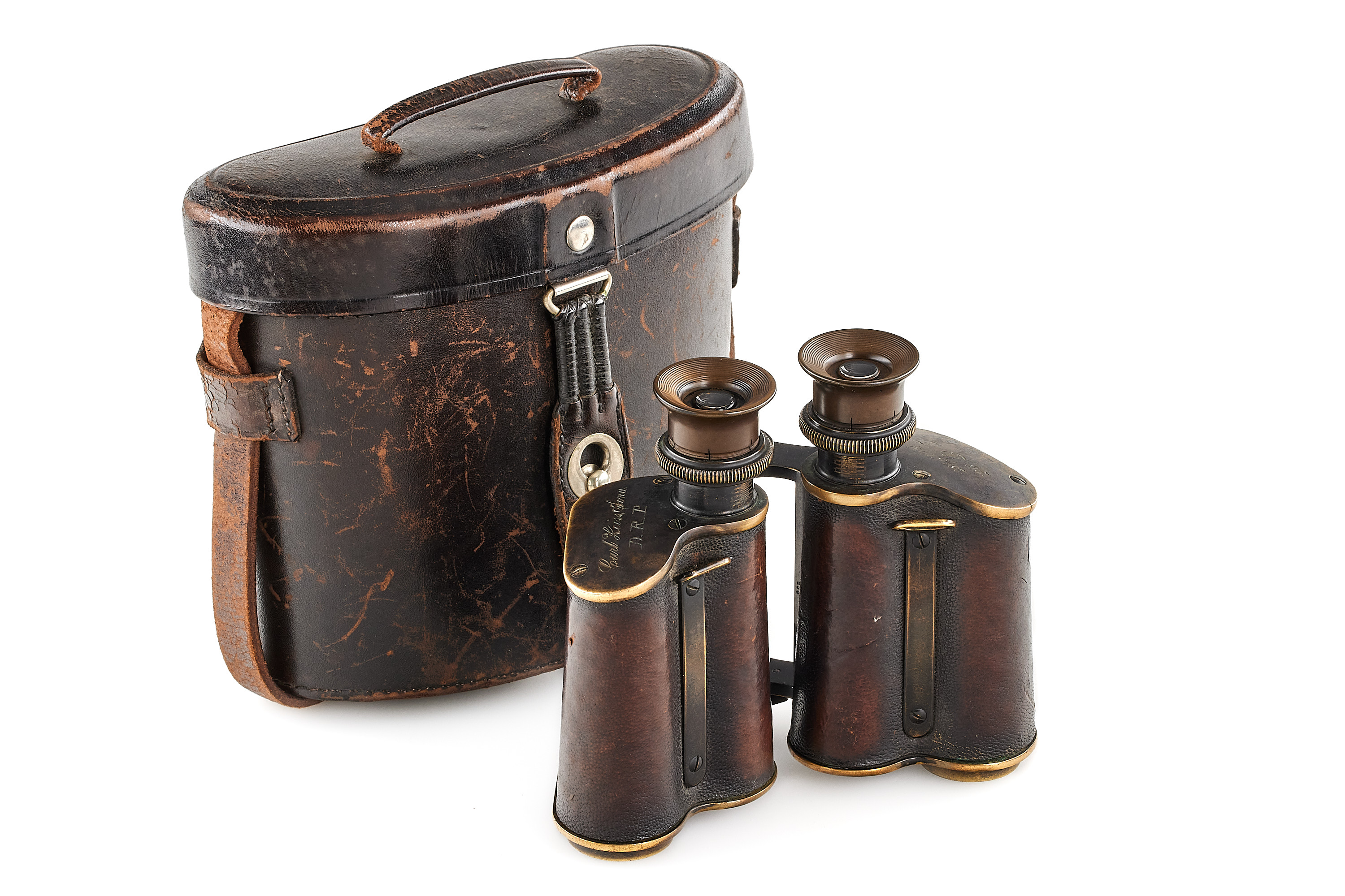 Carl Zeiss military binoculars 'bent shoulders' D.F. 95