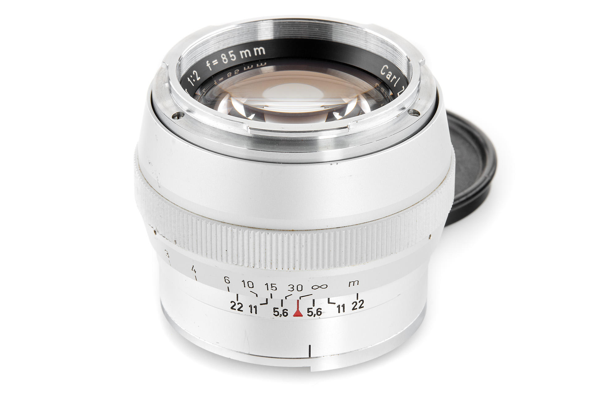Carl Zeiss f. Contarex Sonnar 2/85mm chrome Carl Zeiss f. Contarex Sonnar 2/85mm chrome