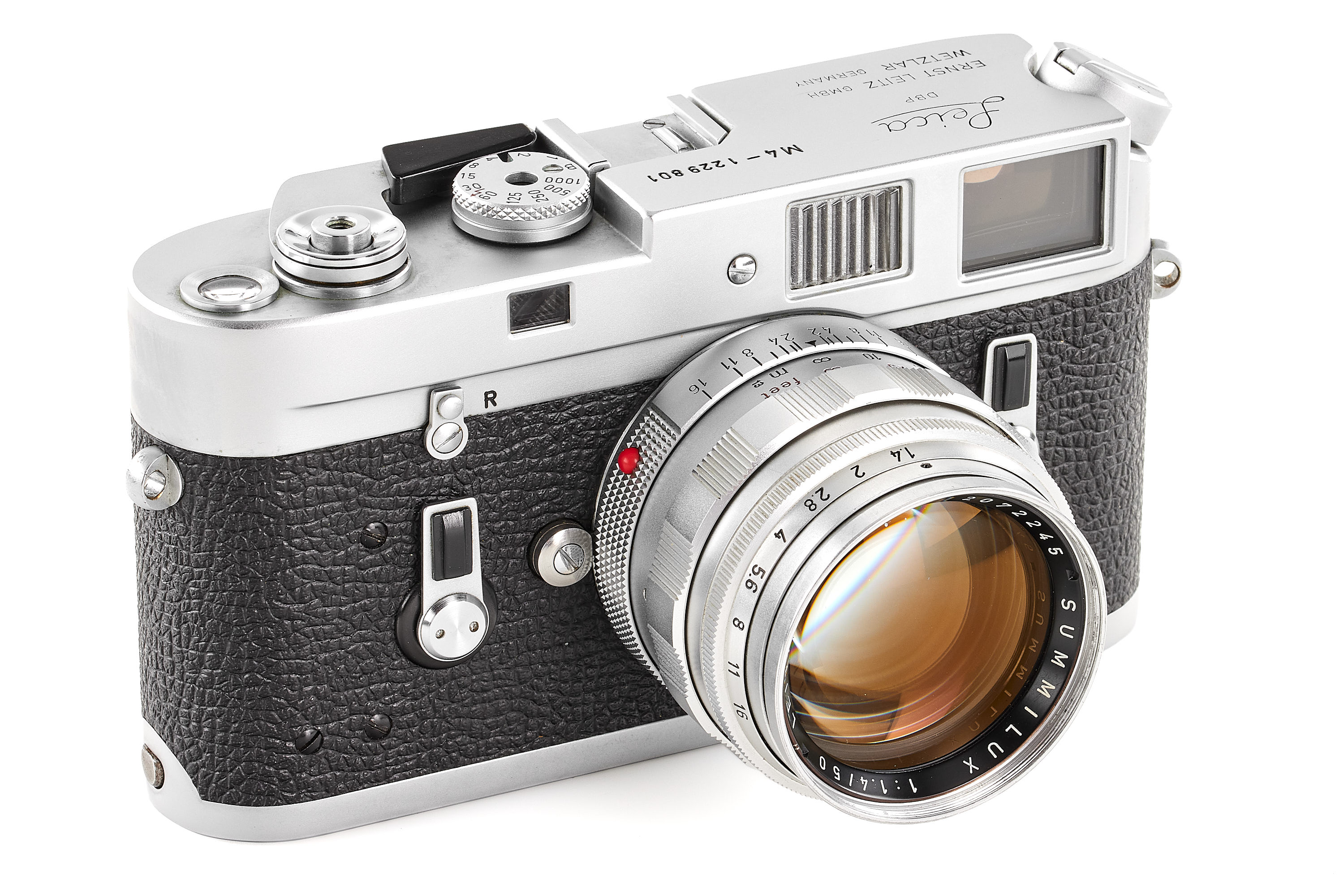 Leica M4 chrome 10400 with Summilux 1.4/50mm Leica M4 chrome 10400 with Summilux 1.4/50mm